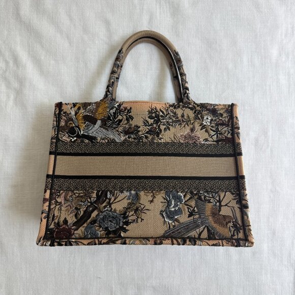 Dior Book Tote Embroidered Floral Canvas - BRAND NEW - Picture 6 of 11